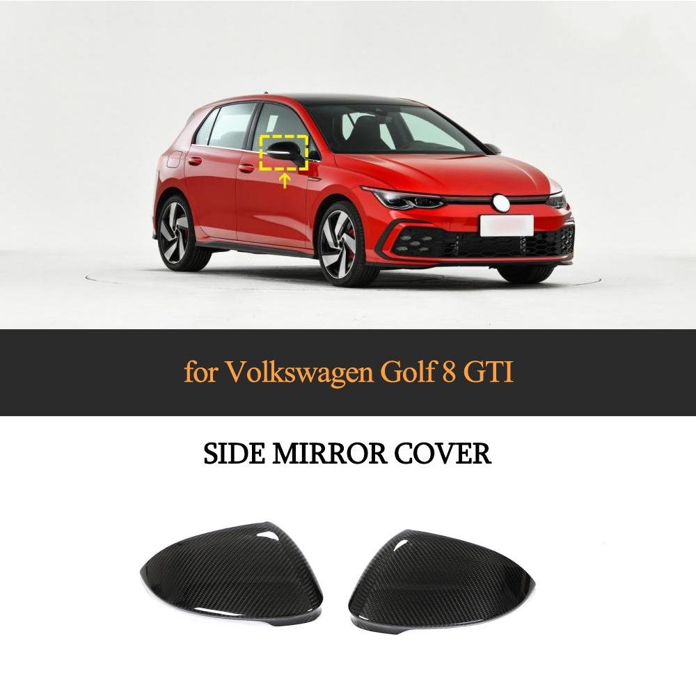 ML-HAX050-PRO Dry Carbon Fiber Golf 8 Mirror Covers for VW Golf VIII ...